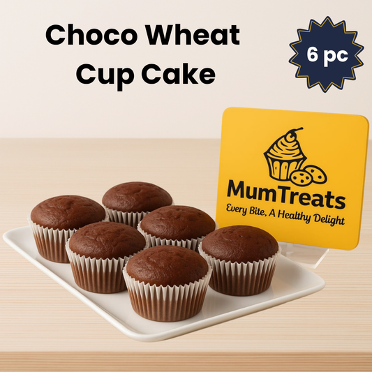 Choco Wheat Cup Cake - 6 pcs