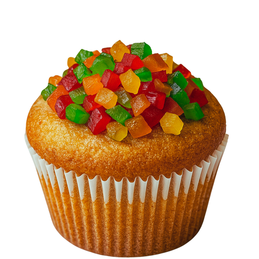 Vanilla Wheat Tutti-frutti Cup Cake - 12 pcs N