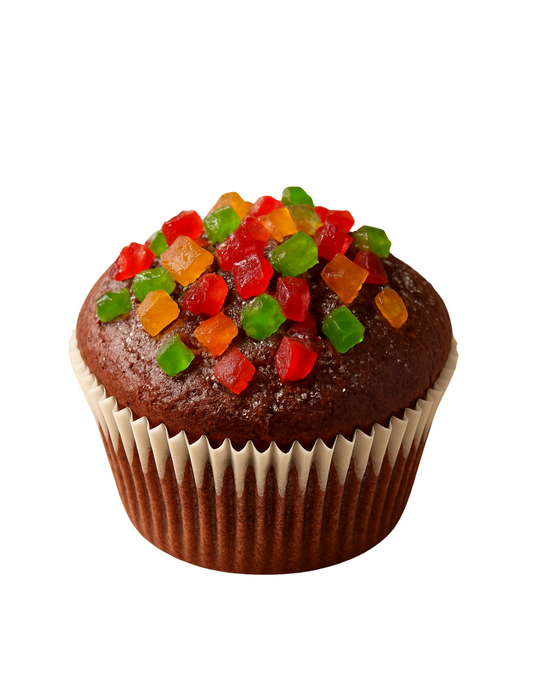 Choco Wheat Tutti-frutti Cup Cake - 12 pcs N