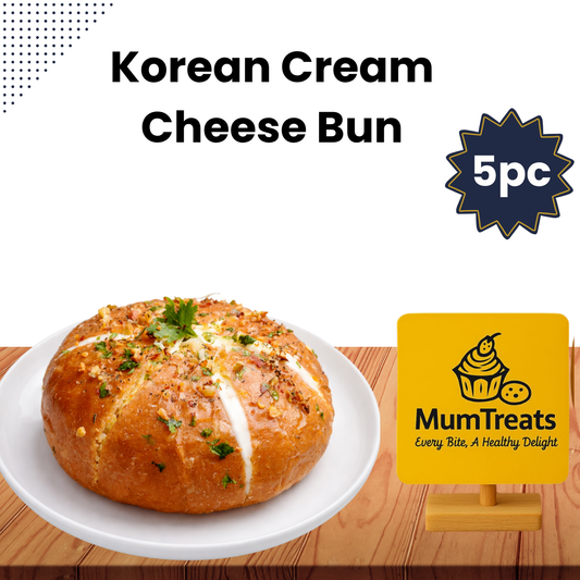 Korean Cream Cheese Bun - 5 nos